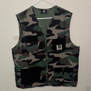 G59 $uicideboy$ Camouflage Utility Vest